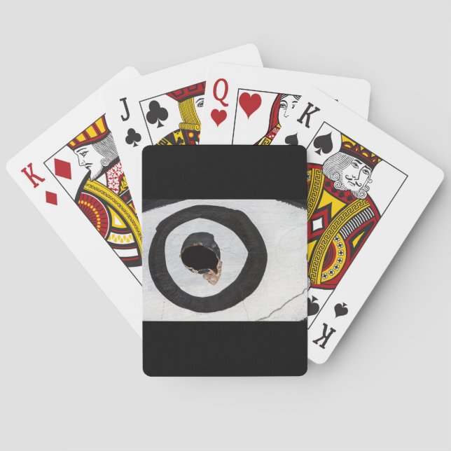 Baraja De Cartas objetivo se desgarra (Reverso)