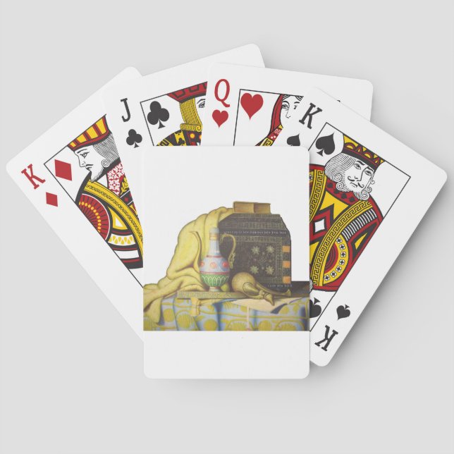 Baraja De Cartas Objetos encantadores de Egipto: Secretos de los fa (Reverso)