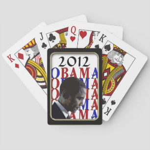 Baraja De Cartas Obra Black Frame Bicycle® de Obama 2012