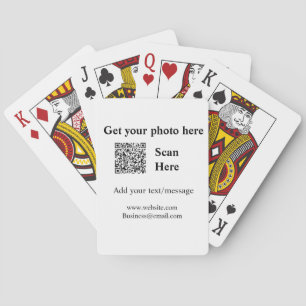 Baraja De Cartas Obtener el análisis de fotos QR añadir la direcció