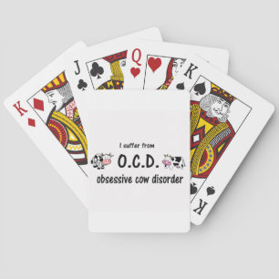 Baraja De Cartas OCD Cow
