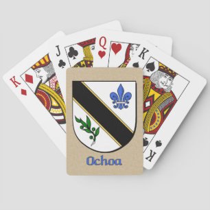 Baraja De Cartas Ochoa Heraldic Shield