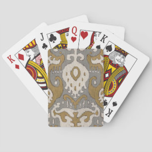 Baraja De Cartas Ochre Ikat II