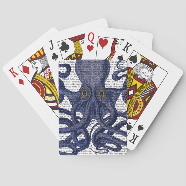 Baraja De Cartas Octopus Arriba (Reverso)