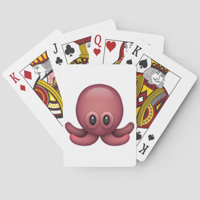 Baraja De Cartas Octopus - Emoji (Reverso)