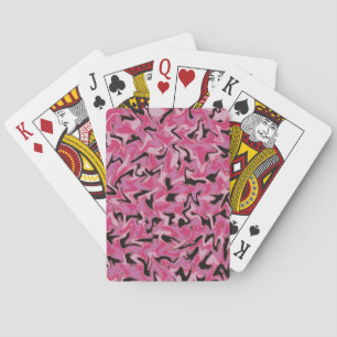 Baraja De Cartas Ocultando Flamingo...