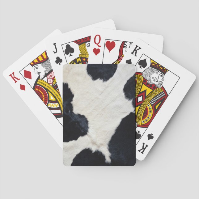 Baraja De Cartas Ocultar vaca imprimir (Reverso)