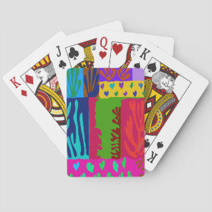 Baraja De Cartas Oda al Collage de Matisse