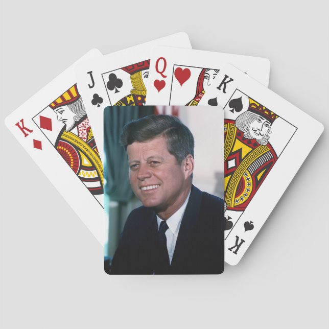 Baraja De Cartas Oficina Oval del Presidente John F. Kennedy (Reverso)