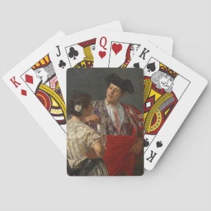 Baraja De Cartas Ofreciendo panal al torero   Mary Cassatt