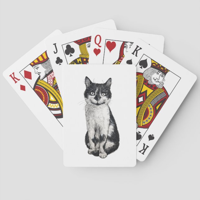 Baraja De Cartas Ogie el gato (Reverso)