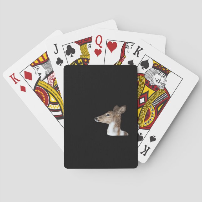 Baraja De Cartas Oh Ciervo Diseño Mínimo Moderno (Reverso)