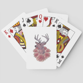 Baraja De Cartas Oh Ciervo Estética Minimalista de Moda