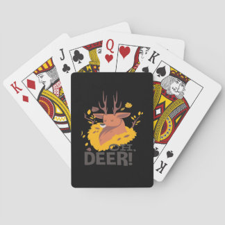 Baraja De Cartas Oh Deer Diseño Creativo