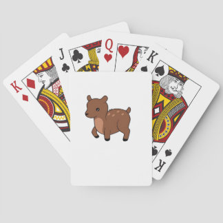 Baraja De Cartas Oh Deer Diseño Mínimo Suave