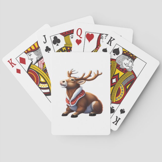 Baraja De Cartas Oh Deer Energetic Modern Design  (Reverso)