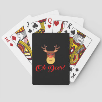 Baraja De Cartas Oh Deer Retro Classic