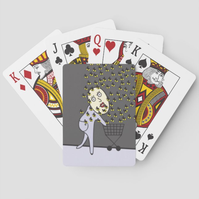 Baraja De Cartas Oh No! Bumble Bees! Playing Cards (Reverso)