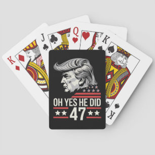 Baraja De Cartas Oh Sí, Lo Hizo 47 Trump 2024