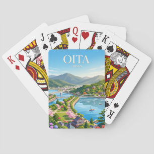 Baraja De Cartas Oita Japón
