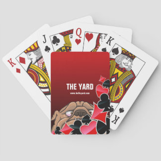 Baraja De Cartas Ojeada de las tarjetas de la yarda