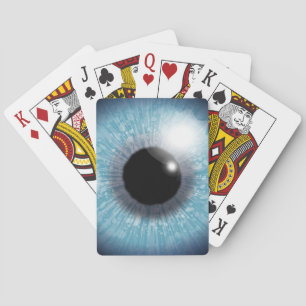 Baraja De Cartas Ojo Azul