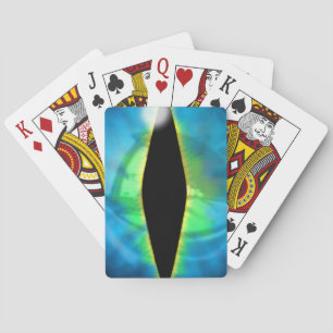 Baraja De Cartas Ojo azul del dragón