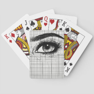 Baraja De Cartas Ojo clásico