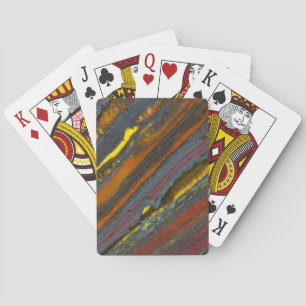 Baraja De Cartas Ojo de Tigre Australiano Rayado