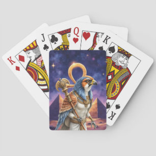 Baraja De Cartas Ojo del Sol - El Halcón Eterno del Desierto
