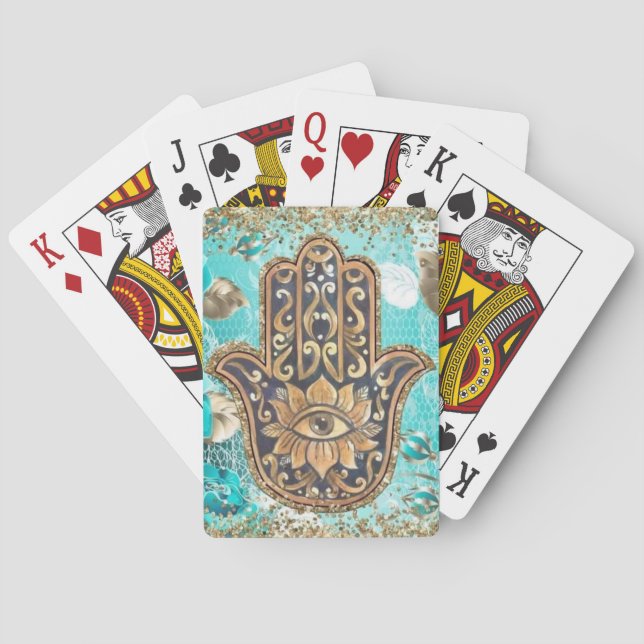 Baraja De Cartas Ojo omnipresente (Reverso)