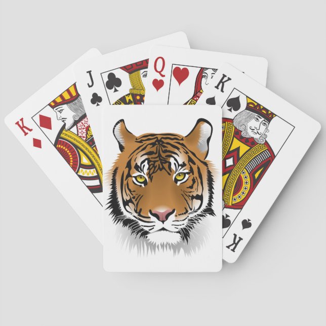 Baraja De Cartas Ojos de tigre (Reverso)