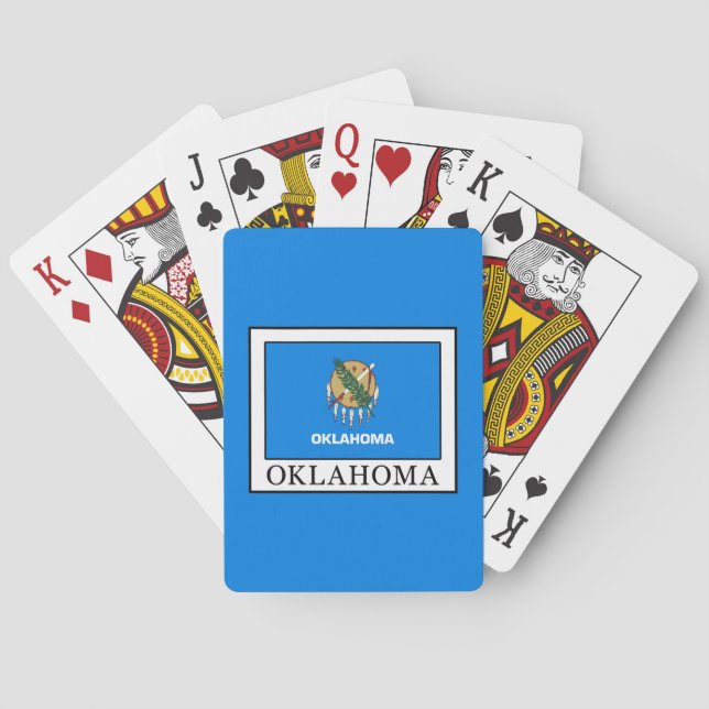 Baraja De Cartas Oklahoma (Reverso)