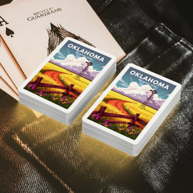 Baraja De Cartas Oklahoma vintage (Subido por el creador)