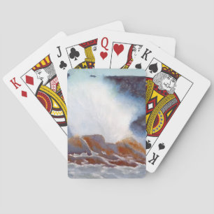 Baraja De Cartas Ola oceánica