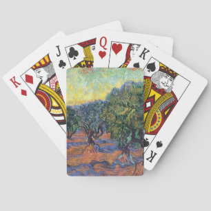Baraja De Cartas Olivar de Vincent Van Gogh Impresionismo Arte