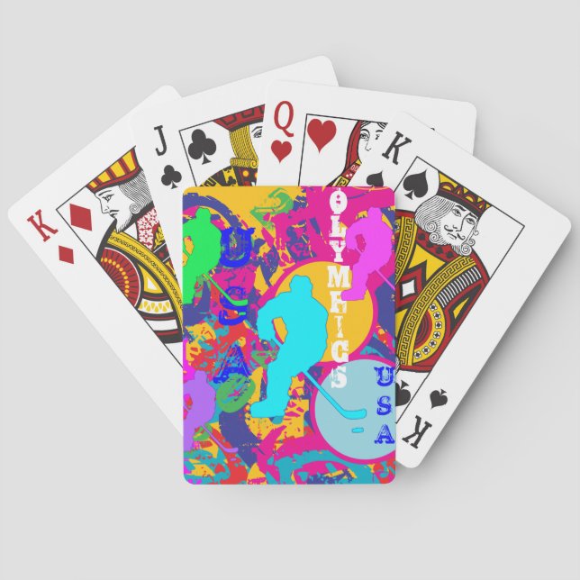 BARAJA DE CARTAS OLYMPIC HOCKEY (Reverso)