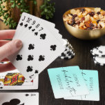 Baraja De Cartas Ombré Bachelorette Party Favor<br><div class="desc">Este diseño presenta un fondo oscuro y suave. ¡Cambia fácilmente el color de fondo para que coincida con tu tema! Vea toda la colección para ver más elementos coincidentes. Vea nuestro vídeo sobre "Cómo editar en Zazzle" en YouTube.com/CreativeUnionDesign</div>
