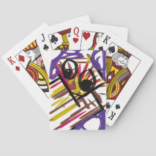 Baraja De Cartas Onda de pulpo cutáneo