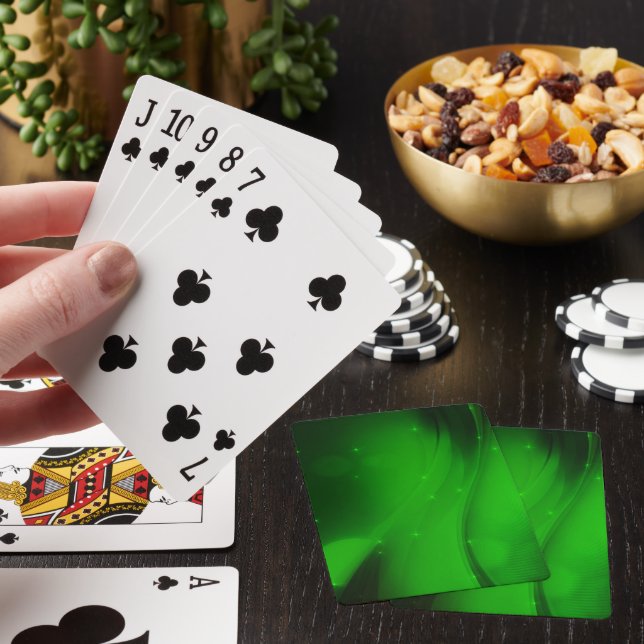 Baraja De Cartas Onda Esmeralda (In Situ)