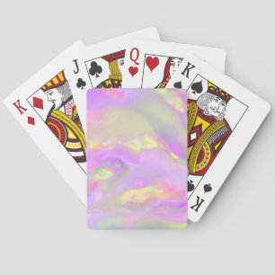Baraja De Cartas Ondas abstractas coloridas de moda