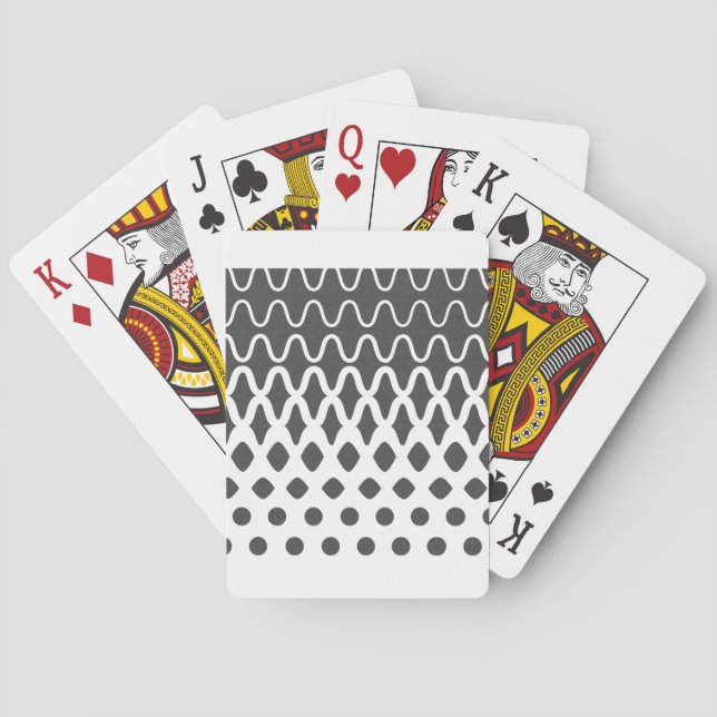 Baraja De Cartas Ondas en partículas (Reverso)