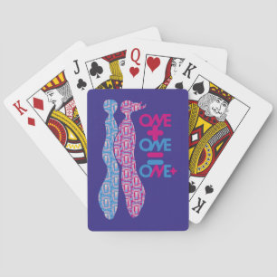 BARAJA DE CARTAS ONE PLUS ONE EQUALS ONE MORE BY MASANSER