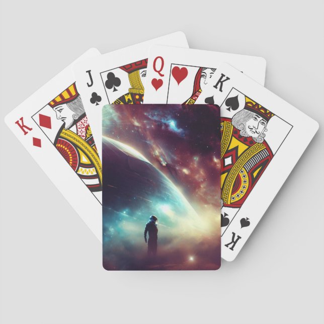 Baraja De Cartas Opera espacial SF (4) (Reverso)