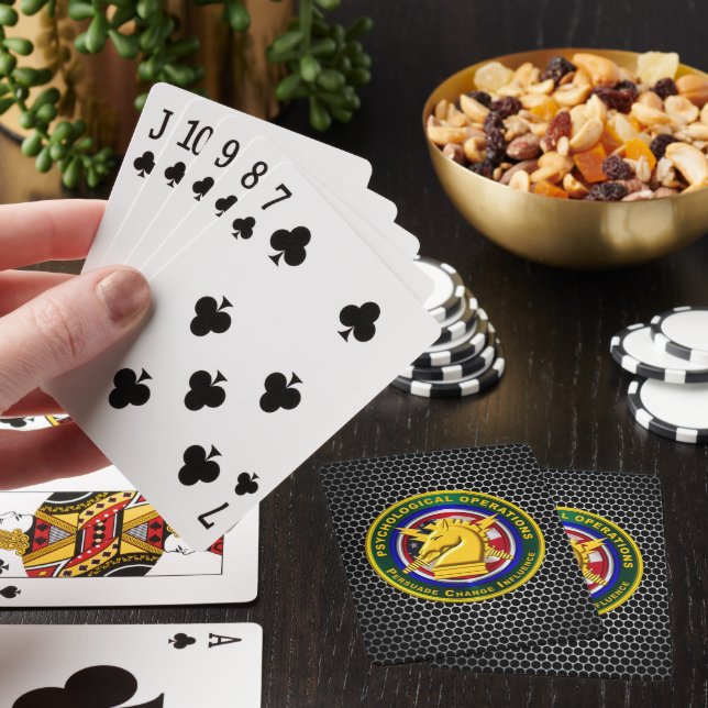 Baraja De Cartas Operaciones Psicológicas PSYOPS  (In Situ)