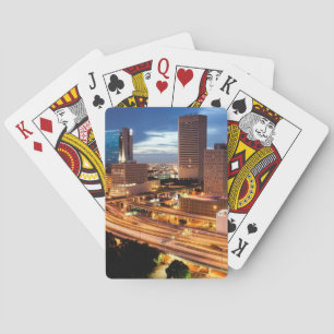 Baraja De Cartas Opinión céntrica de la ciudad