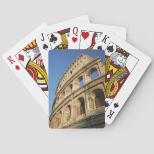 Baraja De Cartas Opinión de ángulo bajo de Colosseum