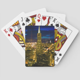 Baraja De Cartas Opinión de la noche de San Francisco.