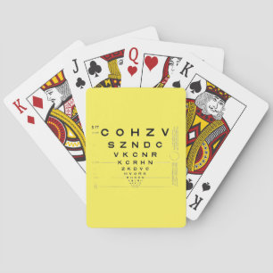 Baraja De Cartas Optometrist