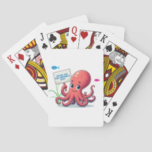 Baraja De Cartas Opulpo personalizado con pescado